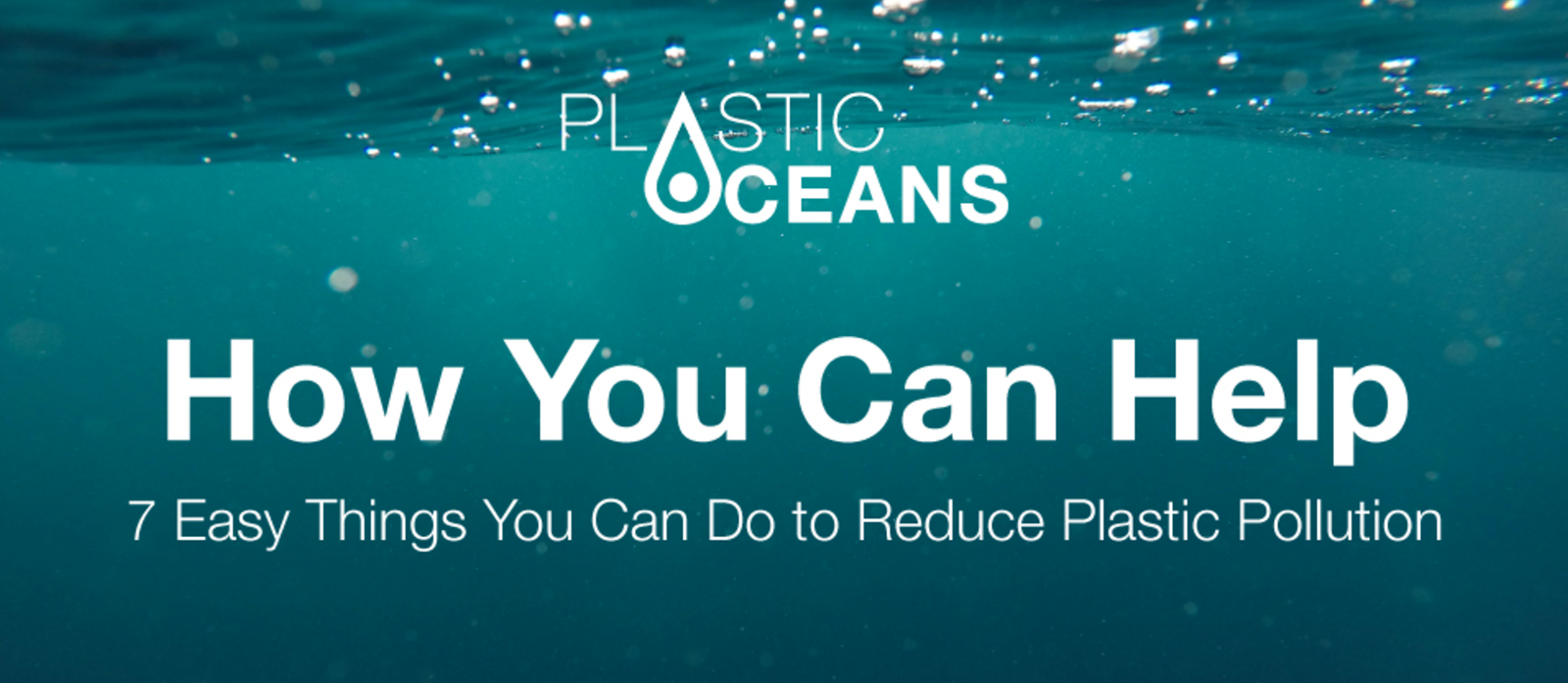 Infographic How You Can Help Reduce Plastic Pollution