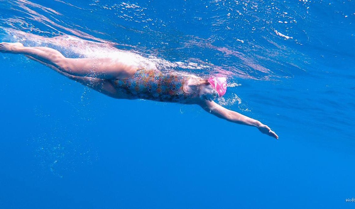 Sarah Ferguson Swimming.
