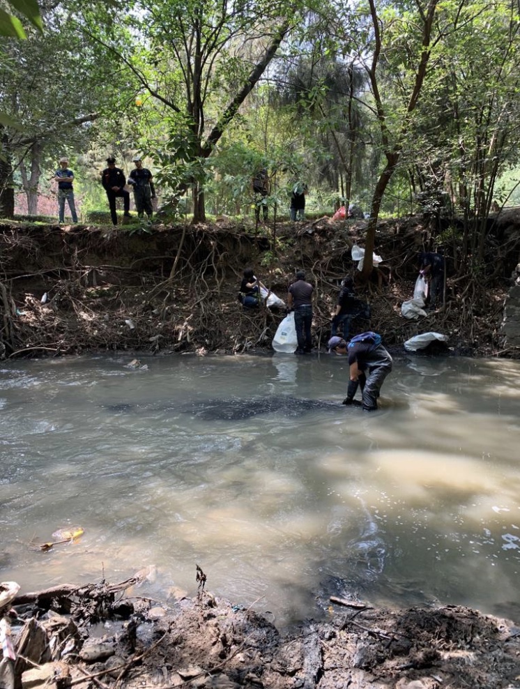 River Clean Up in Mexico