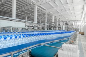 plastic water bottles production