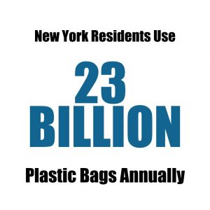 Plastic Bags used in New York State