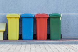 recycling containers for waste reduction