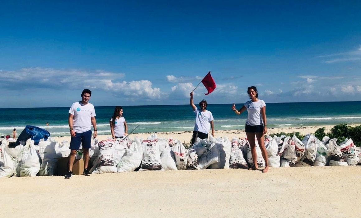 Connect to the Ocean: A beach clean up with Plastic Oceans Mexico