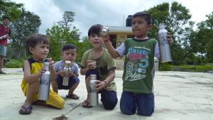 Mexico Kids for Rethink Refill program