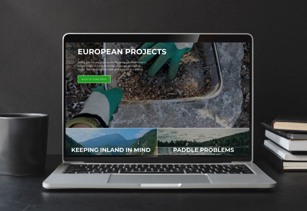 Plastic Oceans Europe Website