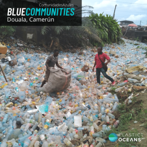 Contaminación plástica en Douala, Camerún