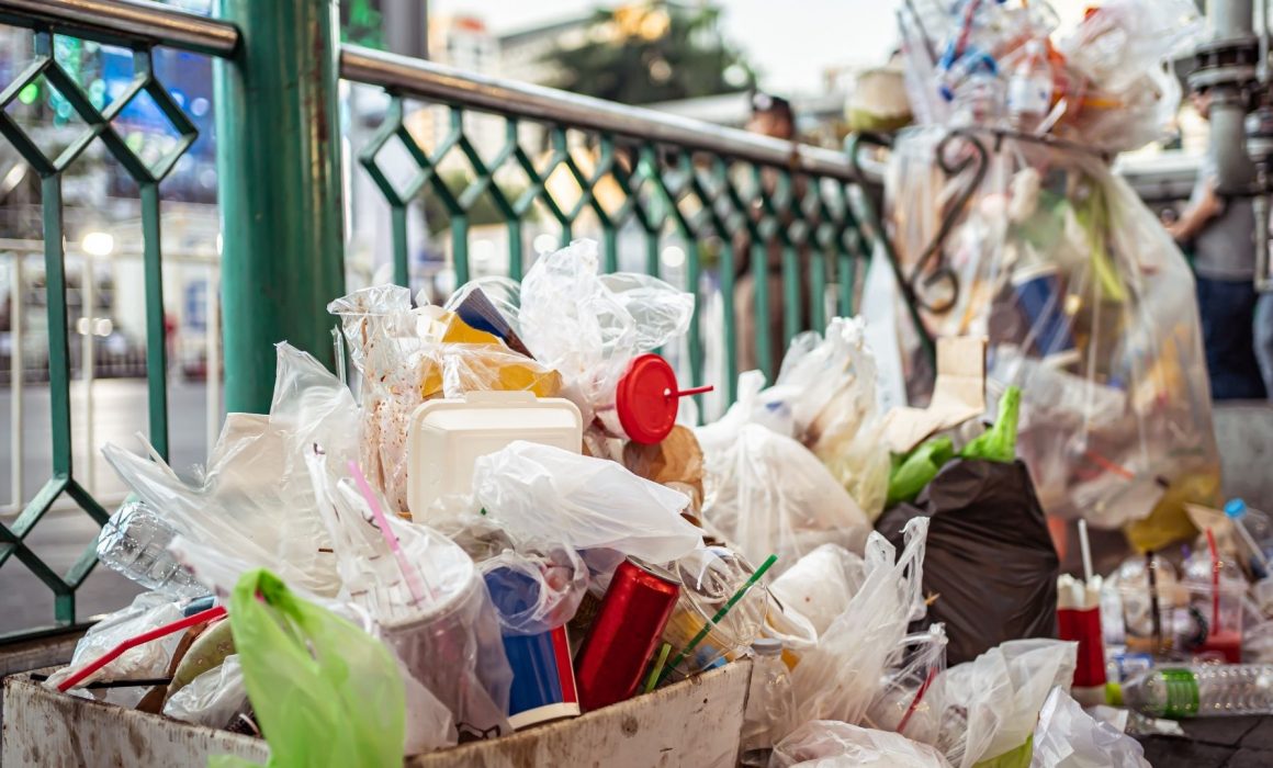 single-use plastic waste