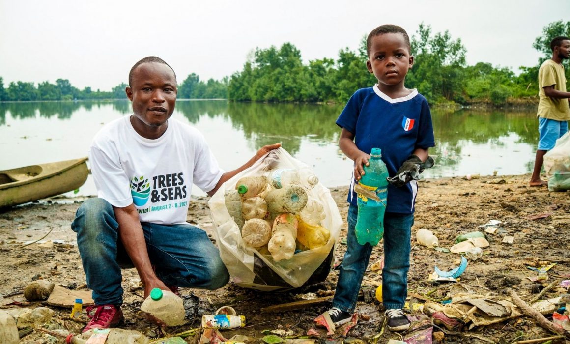 Douala, Cameroon beach cleanup