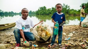 Douala, Cameroon beach cleanup